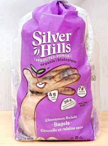 Bagels - Sprouted Cinnamon Raisin (Silver Hill)